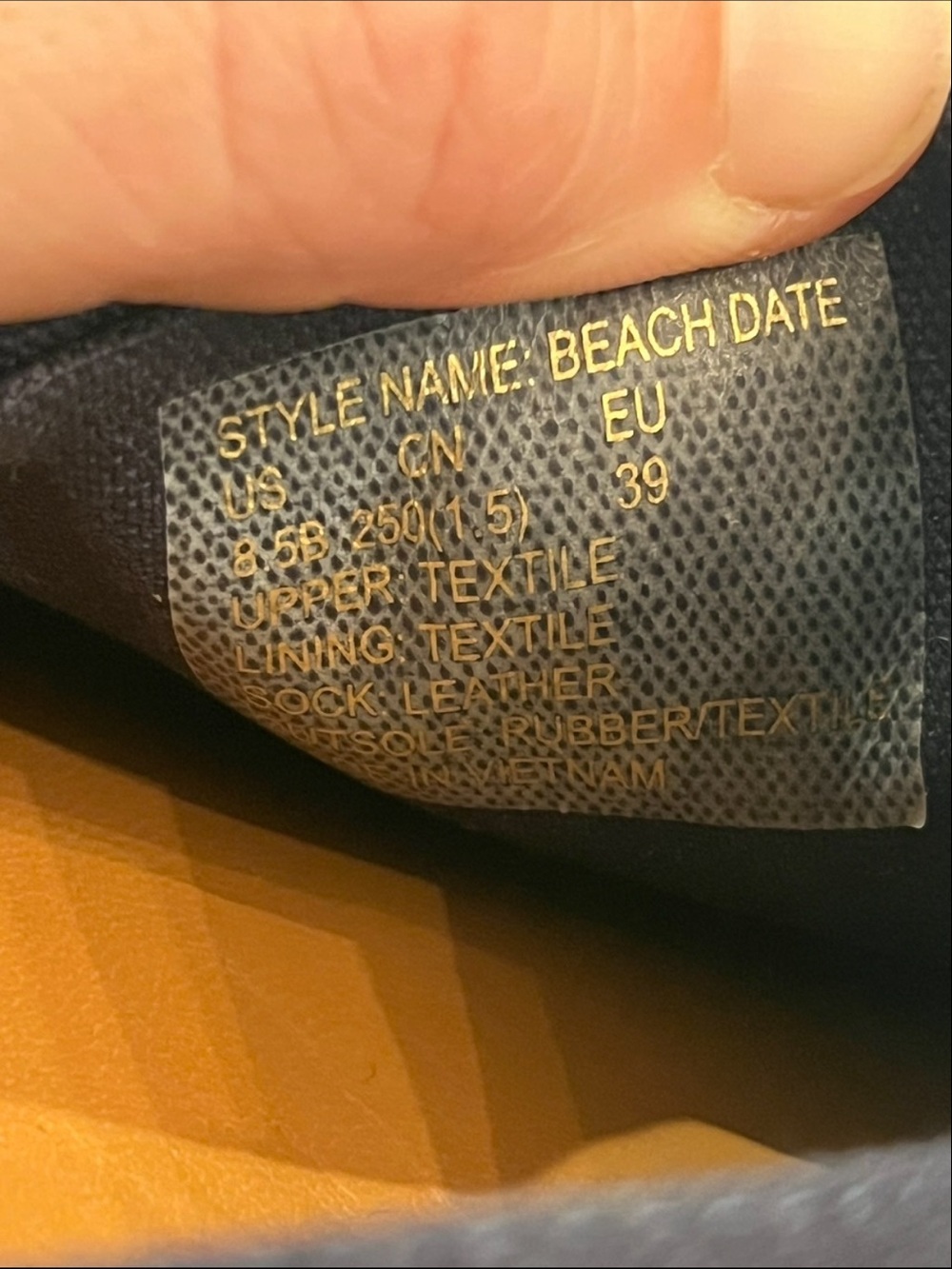 Kate Spade Navy Canvas Espadrilles with Heart Crab Accent patches. GUC! - Picture 4 of 6